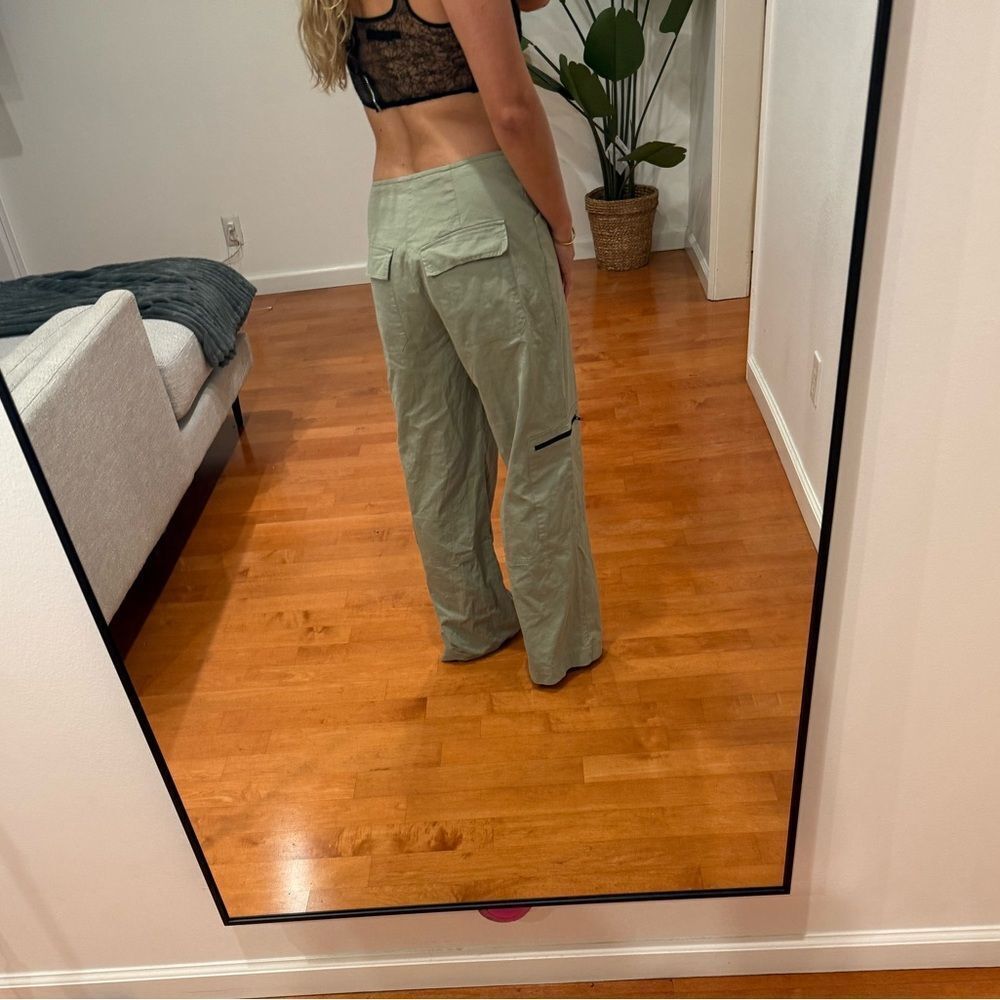 White Fox Wide-Leg Pants - Picture 2 of 2